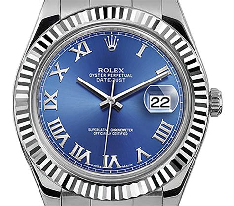 rolex datejust 41mm roman numeral.